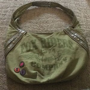 Green Fox Riders company bag
